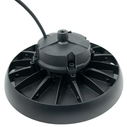 Svjetiljka UFO LED 100W 6500K ECO LED 6KV IP65 crna