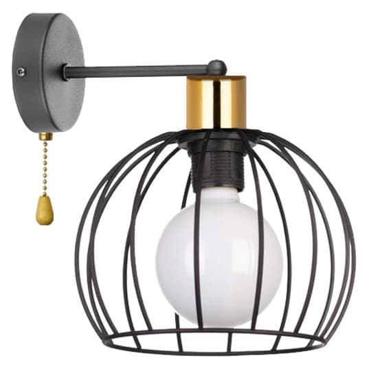 Lampa zidna S M019-1Z 1xE27 Max.60W 220V Mitea Lighting