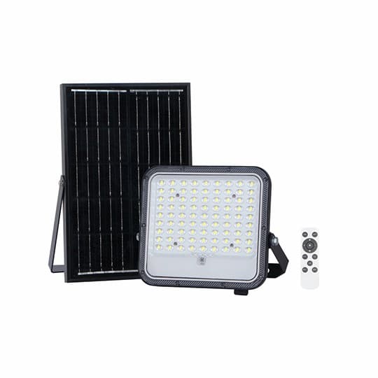 Reflektor LED solarni M452080-C5 50Wset crni 6500K IP65 AL