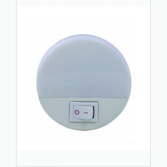 Lampa noćna LED M8050L okruglo bijelo 0,4W mini noćno svjetlo Mitea