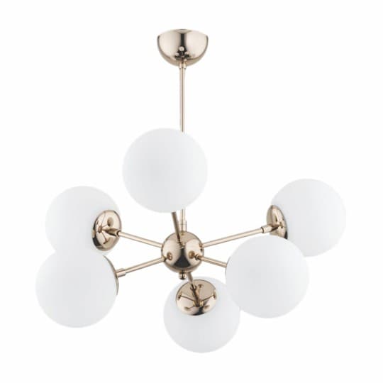 Luster zlatni M11095-6 6xE27 Max.60W/220V Mitea Lighting