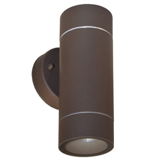 Lampa zidna M950010 B BRAON 2xGU10 max.35W baštenska lampa zidna Mitea Lighting