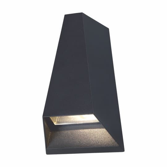 Lampa zidna M954050 C Crna 2x3W LED 4000K IP54 Mitea