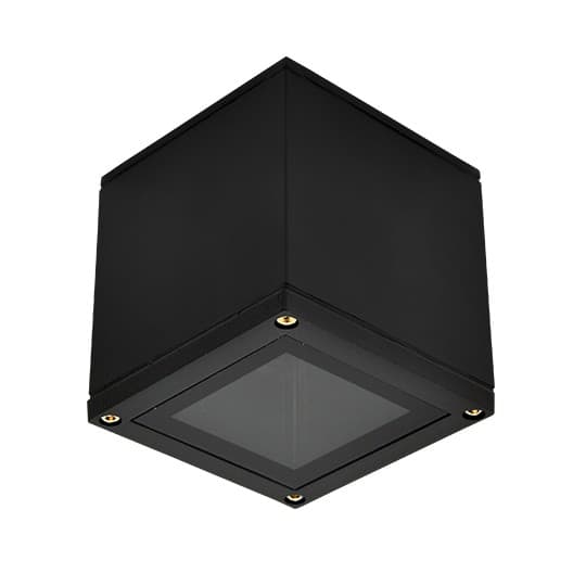 Lampa plafonska spoljna M034-KC CRNA 1xGu10 IP65 kocka