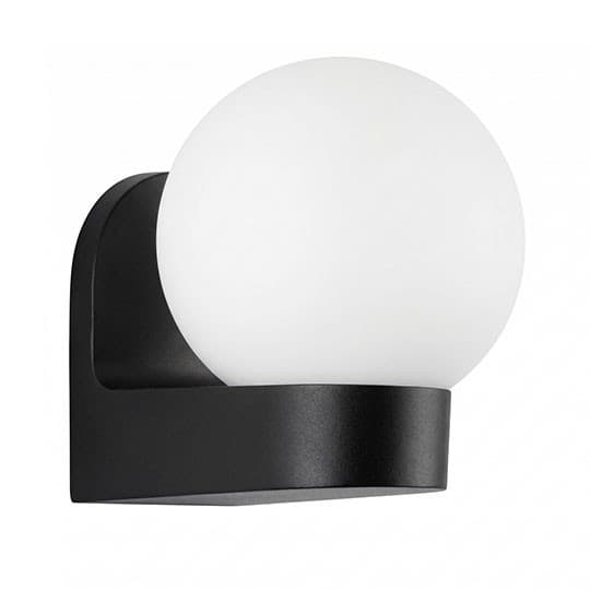 LAMPA ZIDNA bijela opal M999040 IP44 max.1x60W E27 PMMA Mitea
