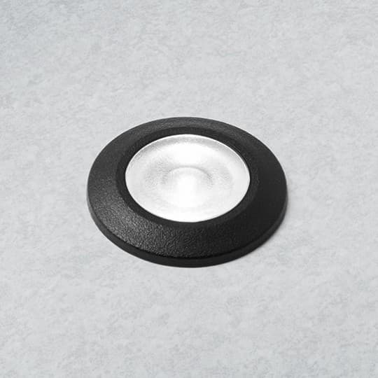 Lampa crna spoljna ugradna okrugla IP67 1xG9 LED 1.7W 4000K Fumagalli