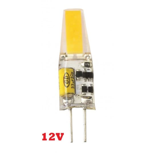 Sijalica LED G4 12V 2W 6500K COB Silikonska