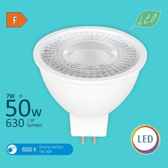 Sijalica LED GU 5,3 M2 (mr16) 7W 230V 6500K ECO Mitea