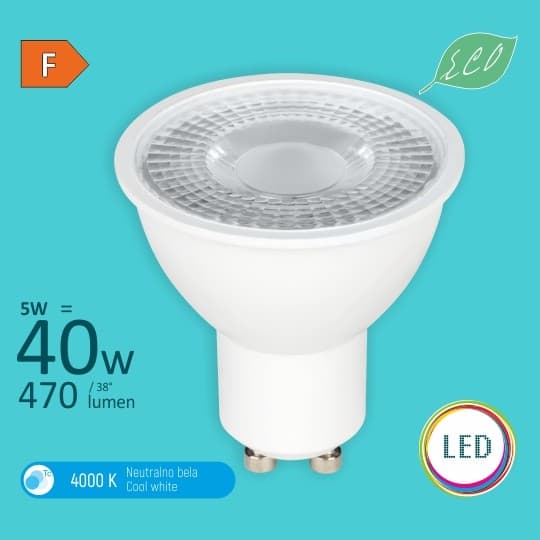 Sijalica LED GU10 M2 5W 4000K 220V Mitea