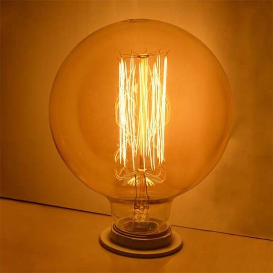 Sijalica E27 60W G125 2200K dekorativna RETRO AMBER Mitea Lighting