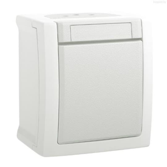Prekidač Panasonic obični OG bijeli 10A 250V IP54 WPTC4001-2WH EU2 PACIFIC