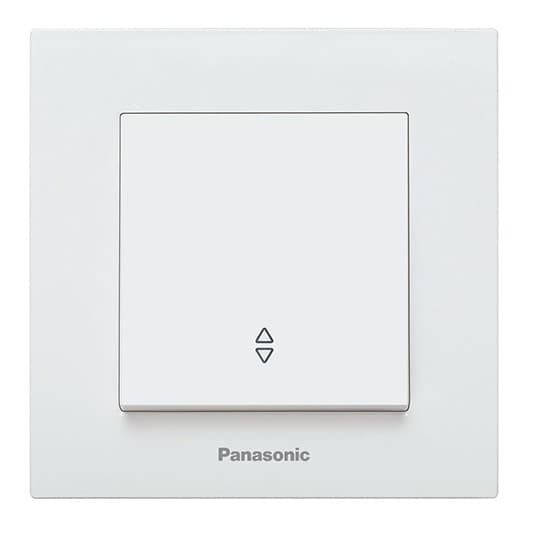Prekidač Panasonic naizmenični beli vijčani 10A 250V WKTC0003-2WH EU4 Karre Plus