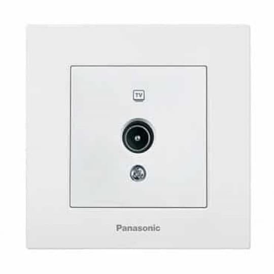 Priključnica Panasonic TV završna bela WKTC0451-2WH EU4 Karre Plus