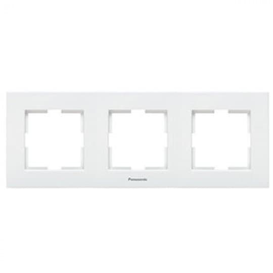 Okvir Panasonic 3M beli trostruki horizontalni WKTF0803-2WH EU4, Karre Plus