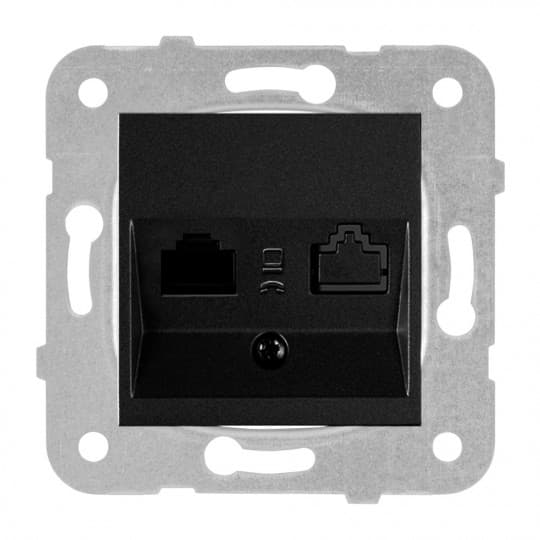 Priključak EU4 CAT6 crna WKTT0405-2BL Panasonic