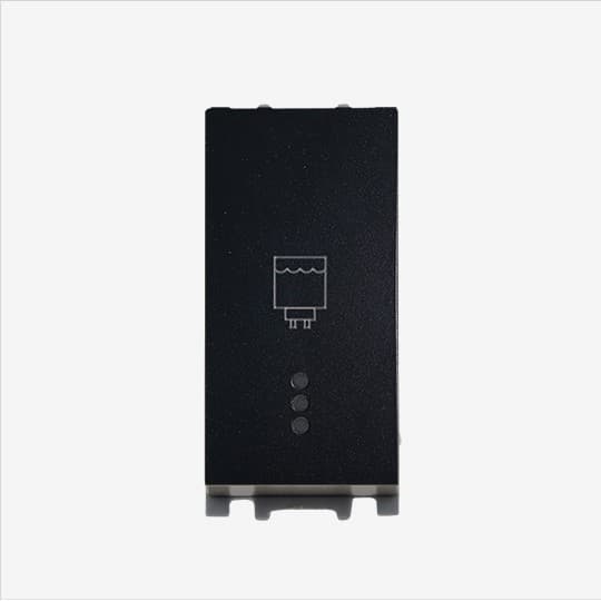 Prekidač za BOJLER Panasonic 1M INDIKATORSKI crni 16A WT8(WVTT10021BL)01 EU2 Thea Modular
