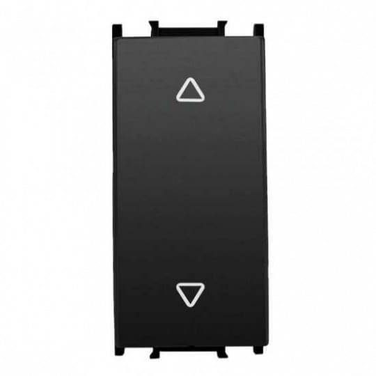 Poklopac mehanizma Panasonic 1M crni tastera za roletne WVTR1045-4BL EU2 Thea Modular