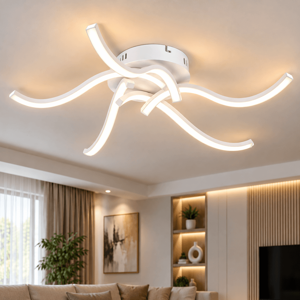 Luster plafonski LED bijeli MX2061-5 38W 3000K-4000K