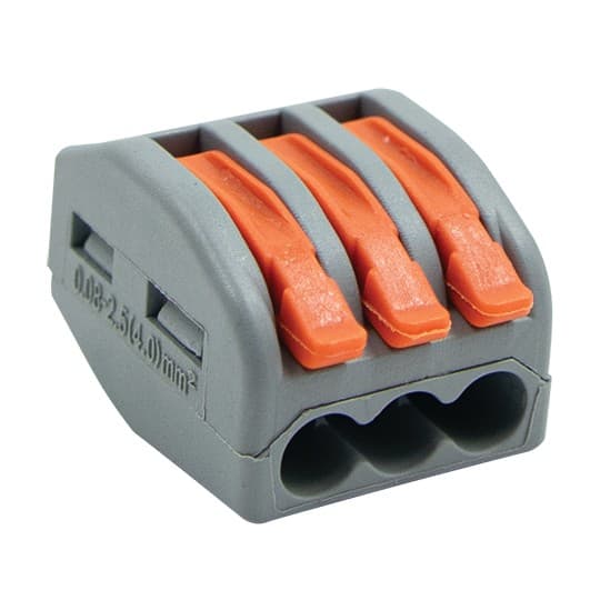 Bezvijčana spojnica stezaljka Vago klema 32A ME-CMK413 0,5-4mm 3kontakta