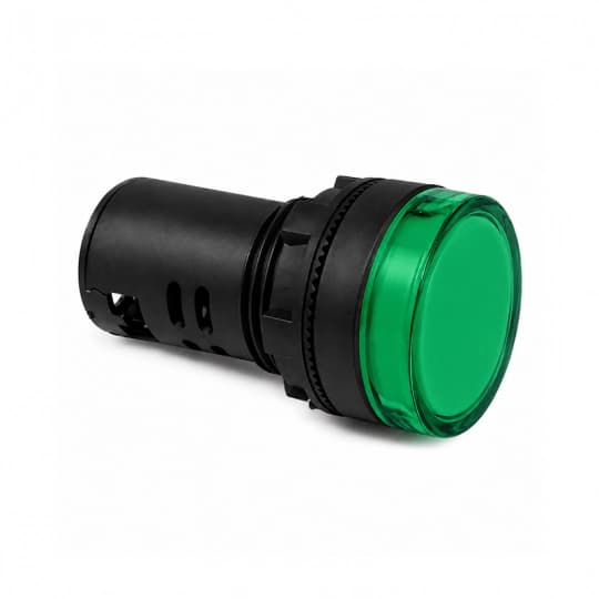 Signalna LED lampica Zelena fi22 220V ME-AD62-22DS Mitea