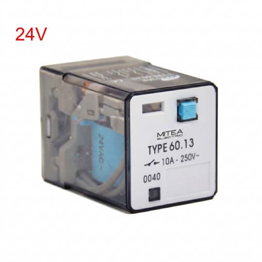 Relej pomoćni ME-PR59 PM-T57 24V 250v DC 60.13 Mitea Electric