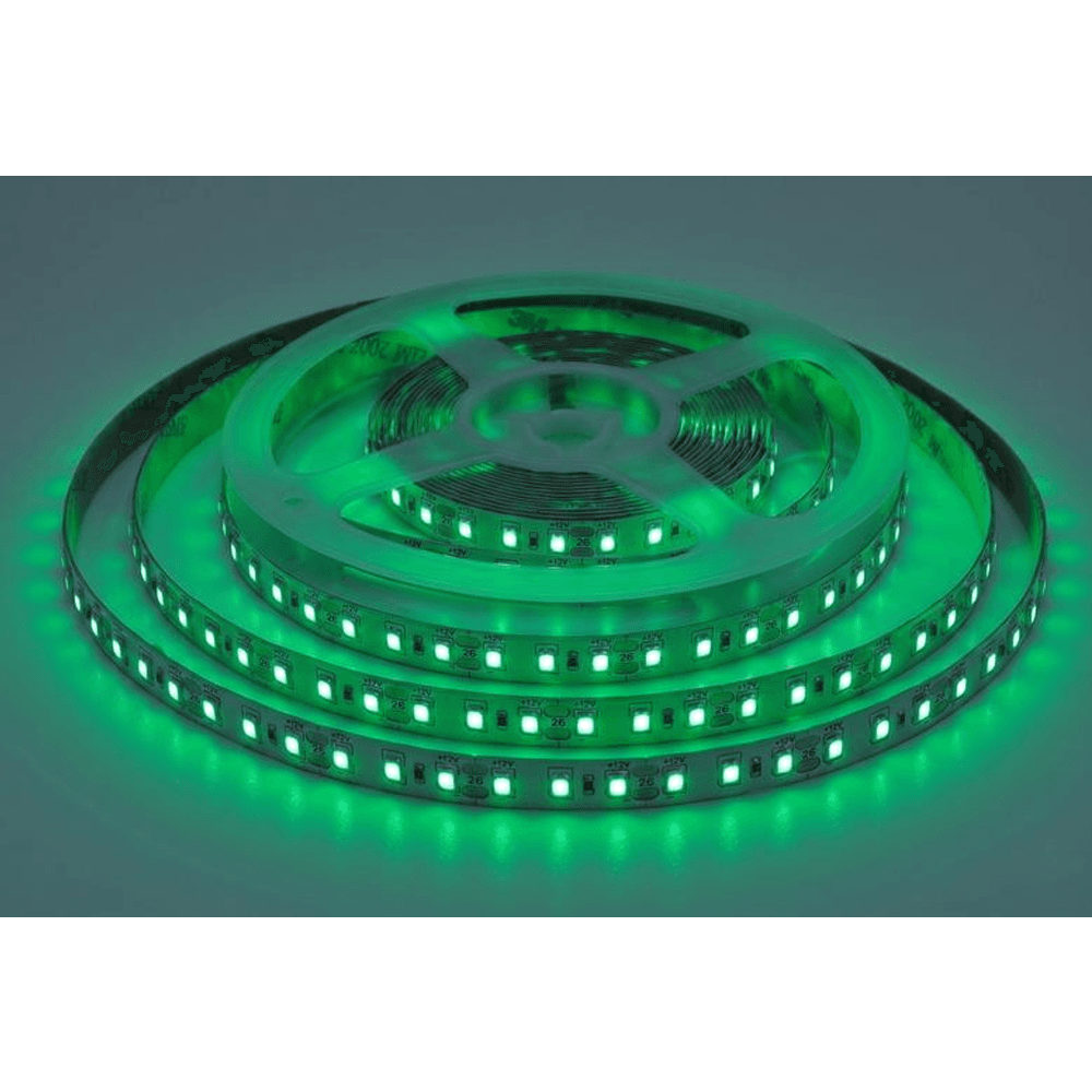 Traka LED 3528 120dioda/1m 12V zelena IP20 9,6W/1m